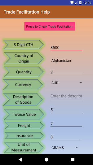Tensorflow Trade Facilitation  Screenshot 2
