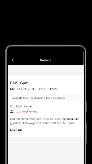 EMS Lijfcafe Screenshot 3