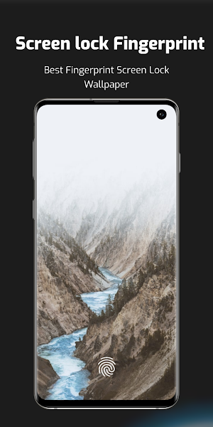 Screen lock Fingerprint Themes Screenshot 2
