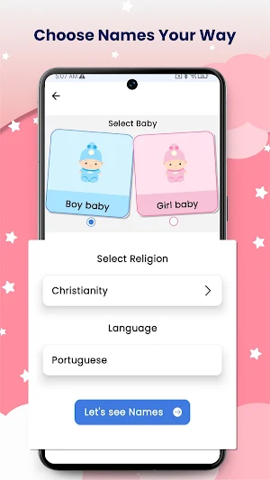 Portuguese Baby Names Screenshot 1