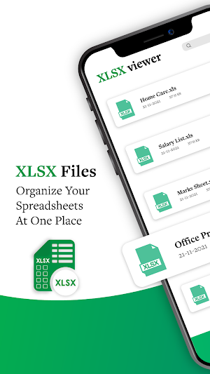 XLS reader for Excel files Screenshot 0