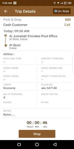 Pioneer Luxury Limo App Screenshot 2