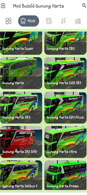 Mod Bussid Gunung Harta Screenshot 2