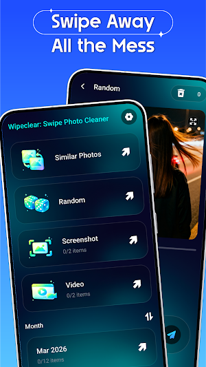 Wipeclear: Swipe Photo Cleaner Screenshot 0