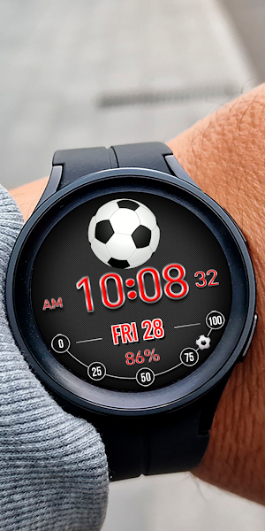 Digital AS-Football Watch face Screenshot 1