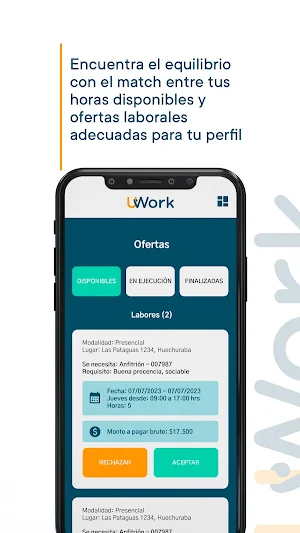 UWork Estudiantes Screenshot 2