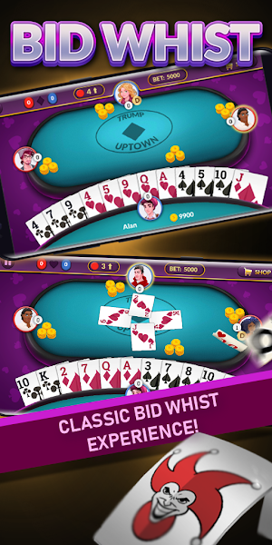 Bid Whist - Offline Free Card Games Screenshot 0