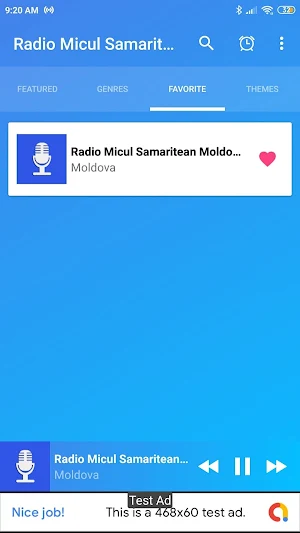radio micul samaritean moldova Screenshot 1