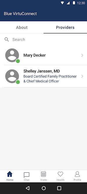 Blue VirtuConnect Screenshot 2
