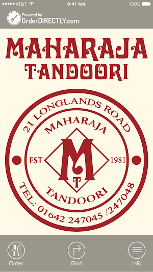 Maharaja Tandoori, Longlands Screenshot 0