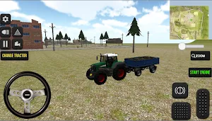 Real 3D Farm Tractor Game 2023 Screenshot 3