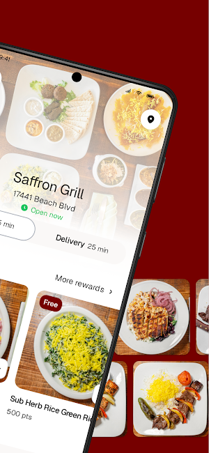 Saffron Grill Screenshot 1