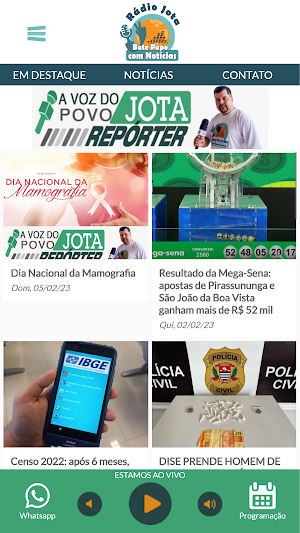 Rádio Jota Notícias Screenshot 0