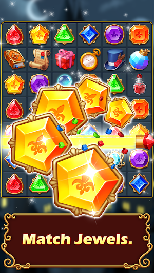 Jewels Mystery: Match 3 Puzzle Screenshot 0