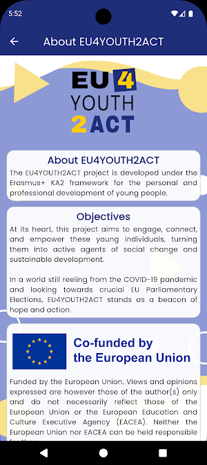 EU4YOUTH2ACT Screenshot 0