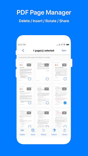 PDF Mpjex - Editor for pdf Screenshot 1