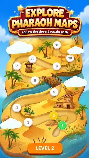 Pharaoh Tiles - Triple Match Screenshot 3