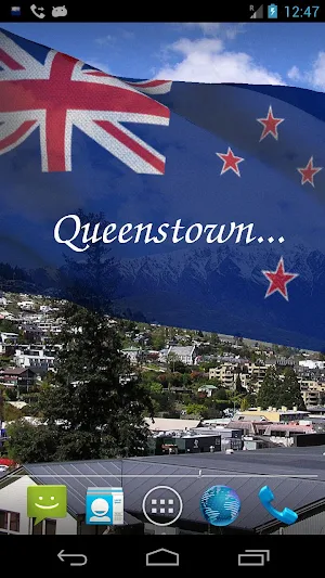 New Zealand Flag Live Wallpaper Screenshot 2