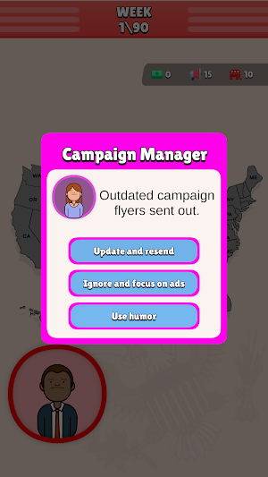 Presidential Candidate Screenshot 2