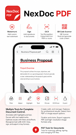 NexDoc: PDF Scanner & Editor Screenshot 2