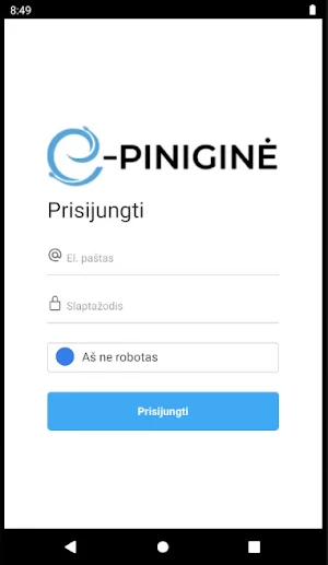 E-piniginė Screenshot 0