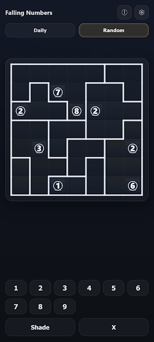 Falling Numbers - Logic Puzzle Screenshot 2
