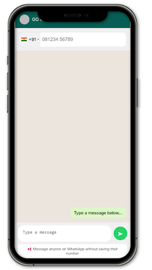 Go Messenger app: Chat & Msg Screenshot 0