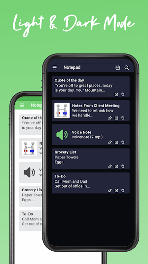 Notepad Notes Todo List:  Voice Memo & Calendar Screenshot 3