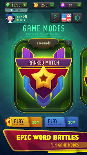 Word Soccer: Master League PvP Screenshot 1