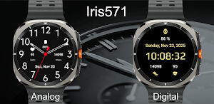 Iris571 Analog Digital Watch Screenshot 2