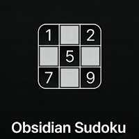 Obsidian Sudoku