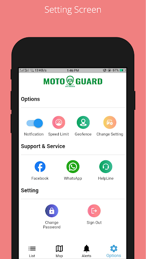 Moto Guard GPS Screenshot 3