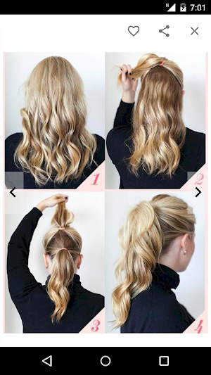 Girls Hairstyles Step by Step Screenshot 3