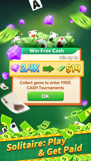 Solitaire Win Cash-Real Money Screenshot 2