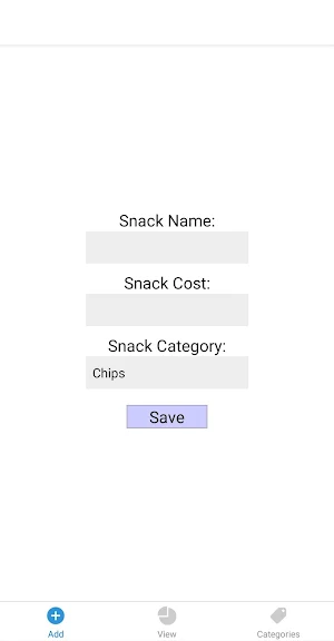 Snack-Buddy Screenshot 1