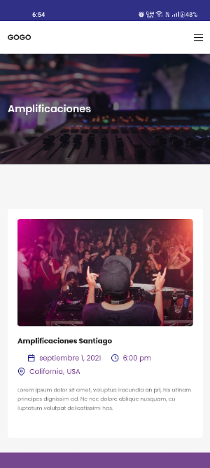 GogoEventos Screenshot 3