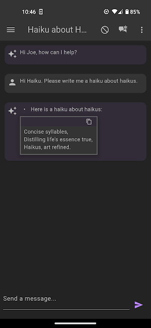 Crosstalk Multi-LLM AI Chat Screenshot 1