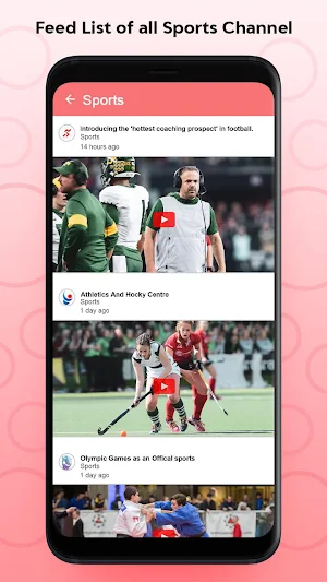 Social Media Feed List Unifier Screenshot 2