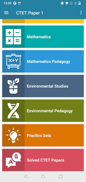 CTET Exam Primary Level (I-V) Screenshot 1