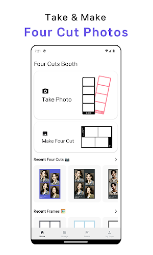 Four Cuts Booth - Photo Studio Screenshot 2
