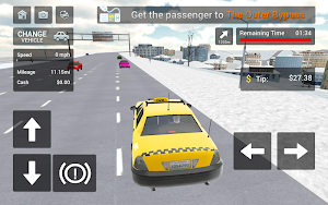 City Taxi Cab Driving Simulator Screenshot 2