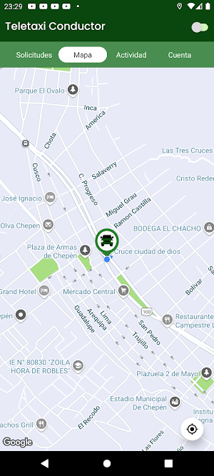 Teletaxi - Conductor Screenshot 0