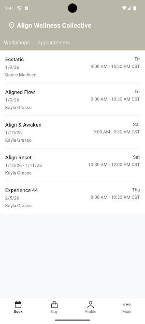 Align Wellness Collective Screenshot 1