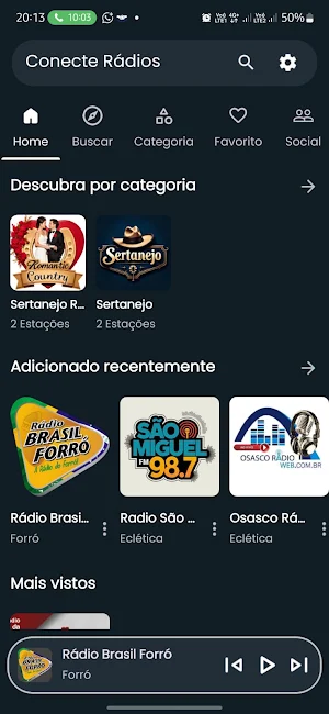 Conecte Rádios Screenshot 2