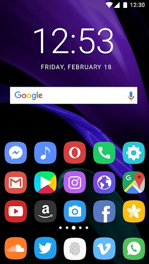 Theme for Samsung Galaxy A72 Screenshot 2