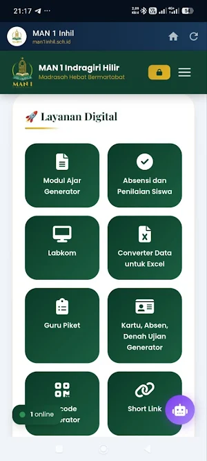 MAN 1 INDRAGIRI HILIR Screenshot 2