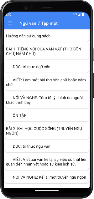 Ngữ văn Lớp7 - Tập một Screenshot 3