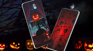 Halloween Aesthetic Wallpaper Screenshot 3