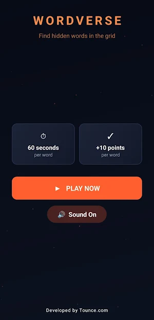 Wordverse: Word Search Game Screenshot 0