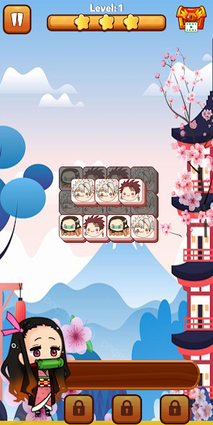 Nezuko Tanjiro Tile Match Screenshot 1